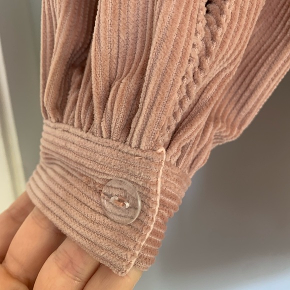 Pink Corduroy Dress - Picture 8 of 10